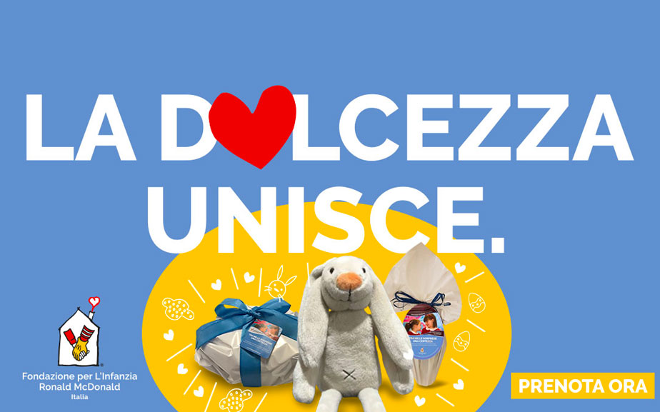 Anche quest’anno puoi scegliere i nostri dolci pasquali per sostenere i progetti delle nostre case