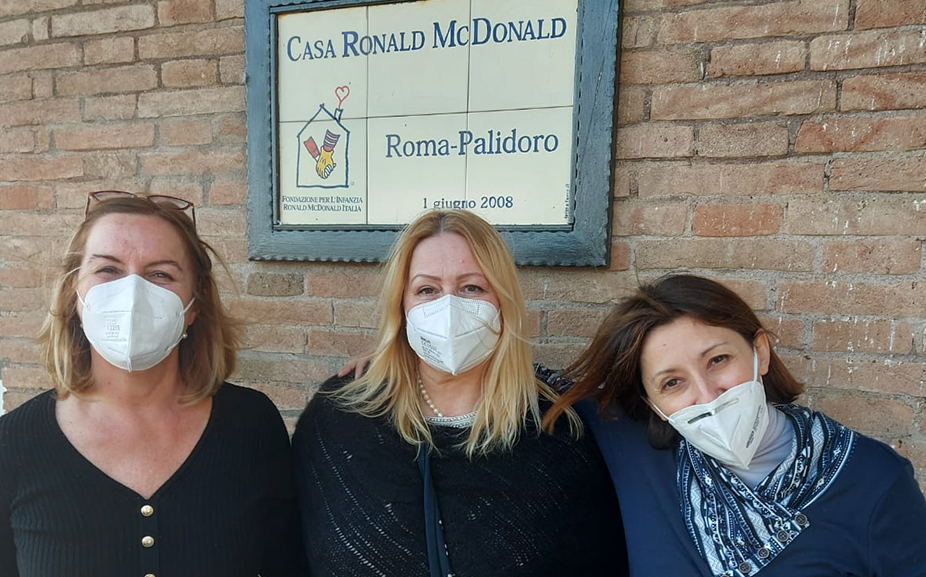 Zhanna, la fuga da Kiev per assistere i bambini malati