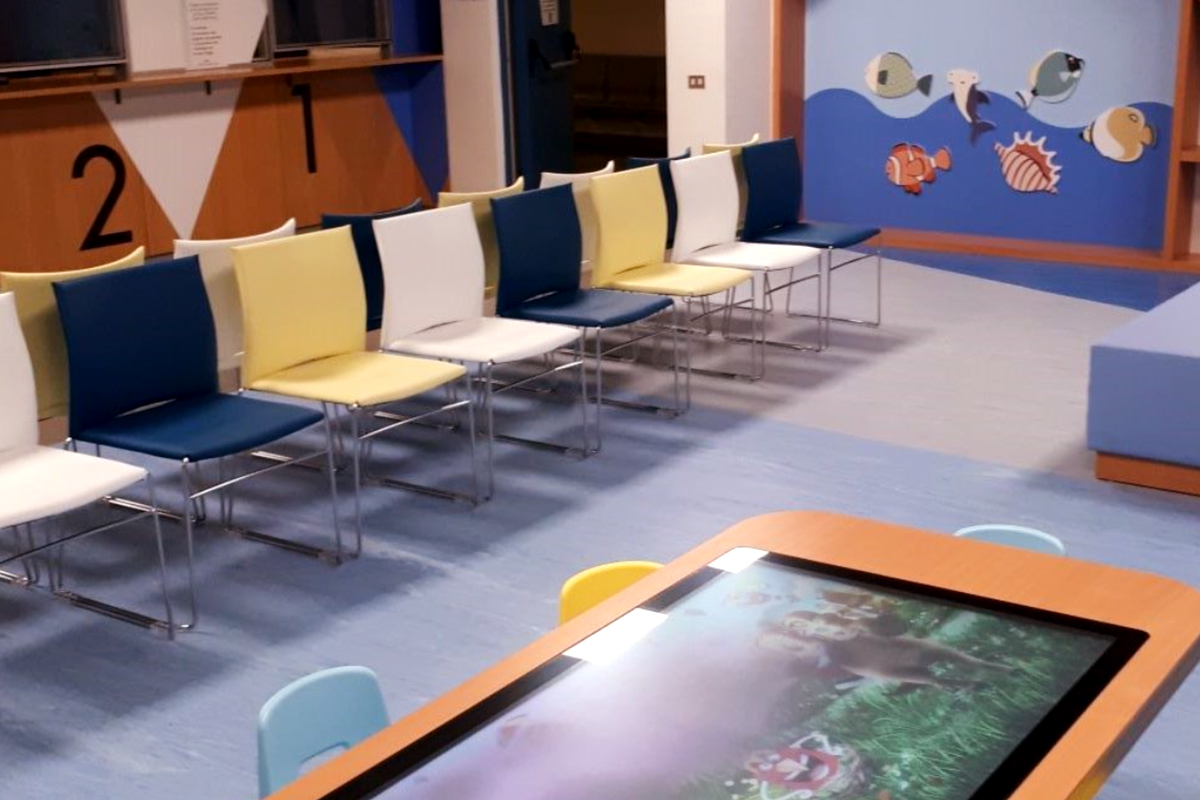 padiglione buzzi tavolo touch