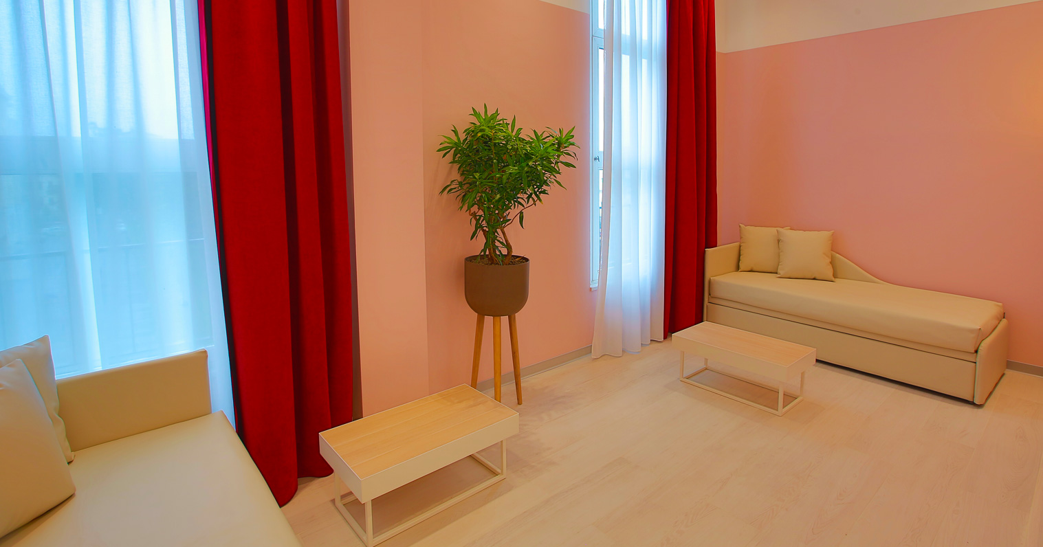 Area Relax per la Ronald McDonald Family Room di Milano