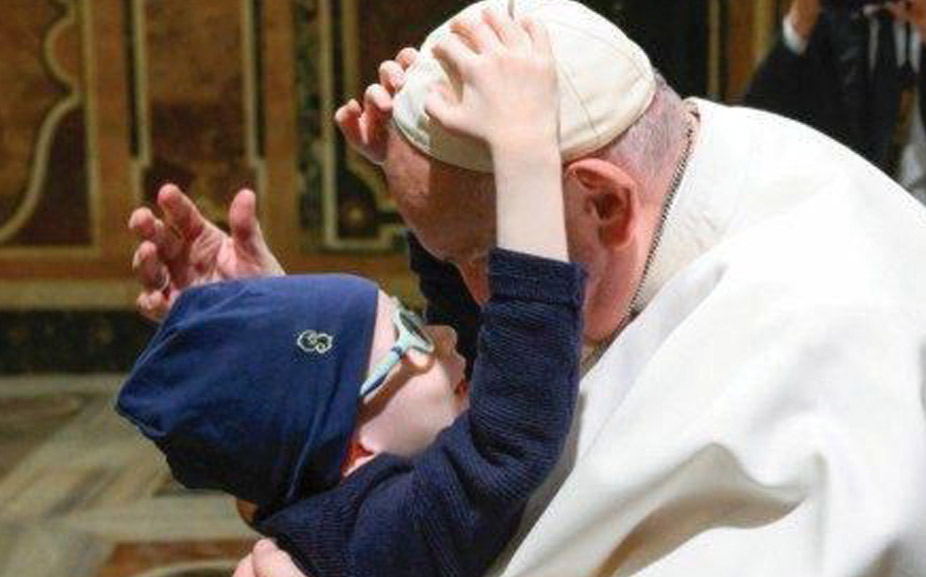 Con Assifero in udienza da Papa Francesco