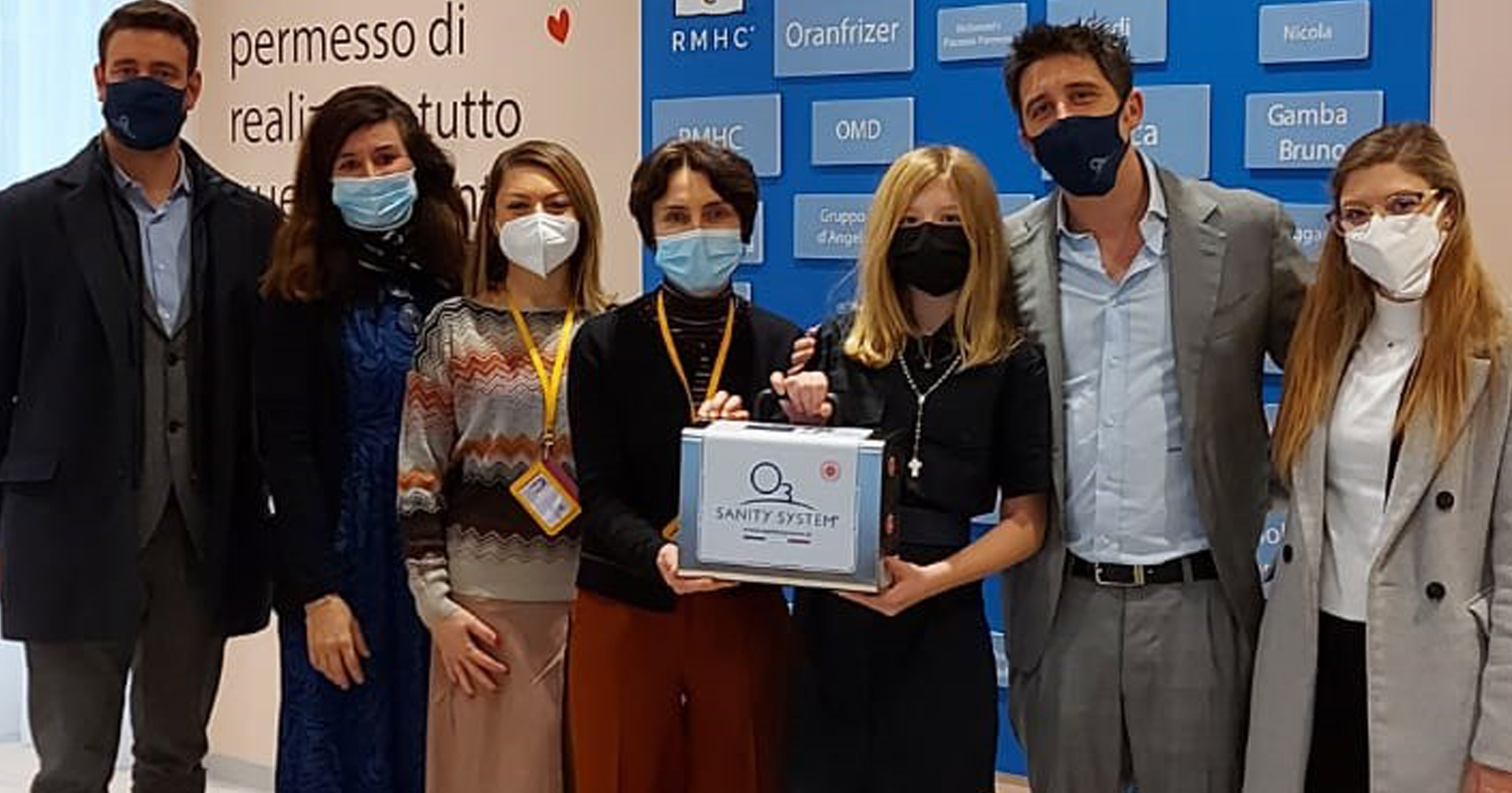 Donazione dispositivi per la Ronald McDonald Family Room di Milano