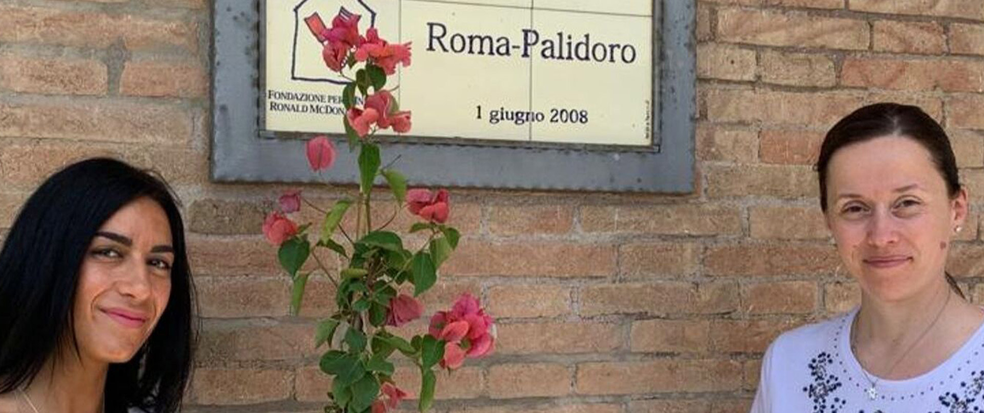 Storia di Sonia (nella foto a destra), direttrice del ristorante McDonald’s di Busto Arsizio (VA) in visita a Casa Ronald Roma Palidoro