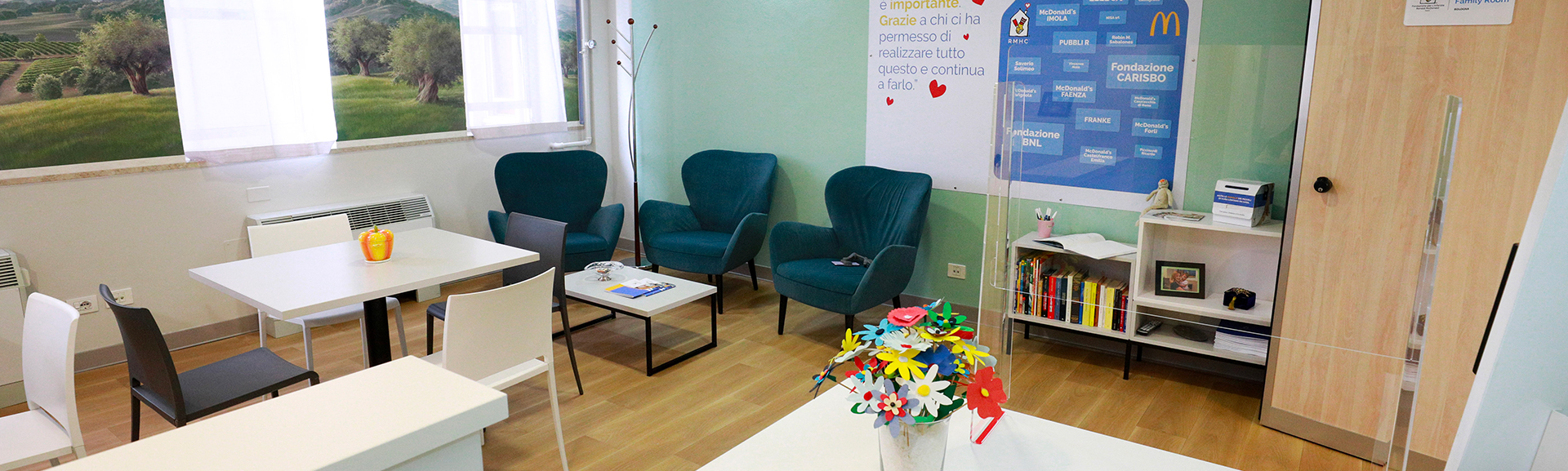 Quella di Bologna è una delle due Ronald McDonald Family Room di Fondazione Ronald presenti in Italia. Scopri di cosa si tratta.