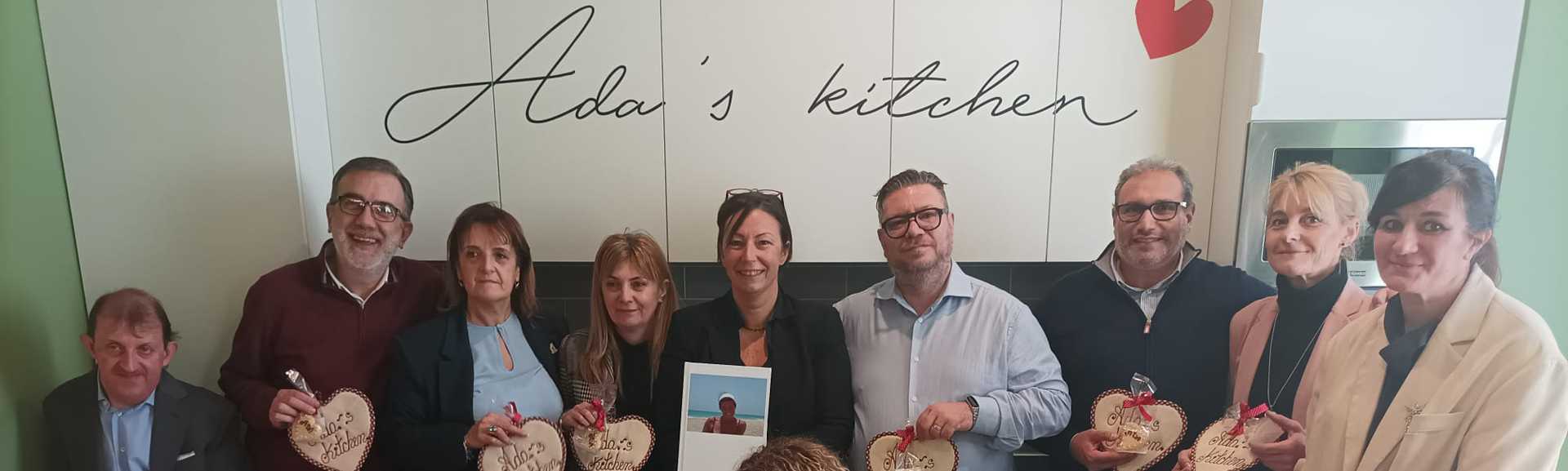 La cucina della nuova Family Room di Firenze dedicata ad Ada, nostra amica e collega scomparsa.