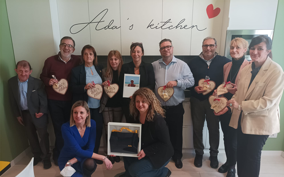 La cucina della nuova Family Room di Firenze dedicata ad Ada, nostra amica e collega scomparsa.