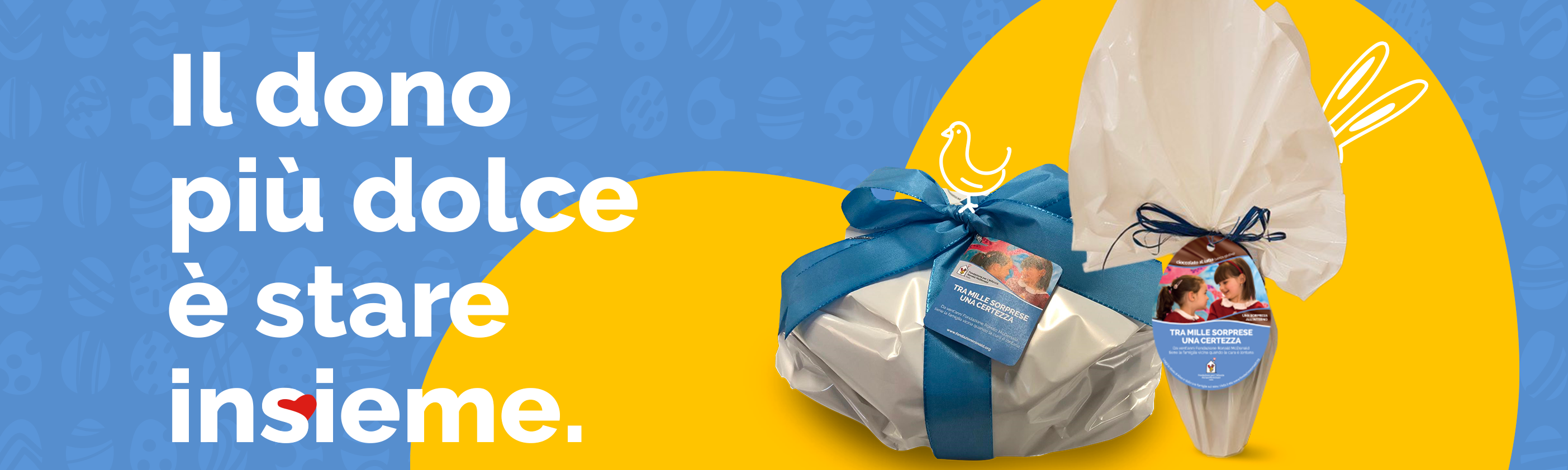 Regala tutta la dolcezza dei prodotti solidali di Fondazione Ronald