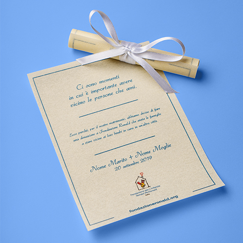 Pergamena 10x11 cm - Matrimonio Pergamena 10x11 cm - Matrimonio